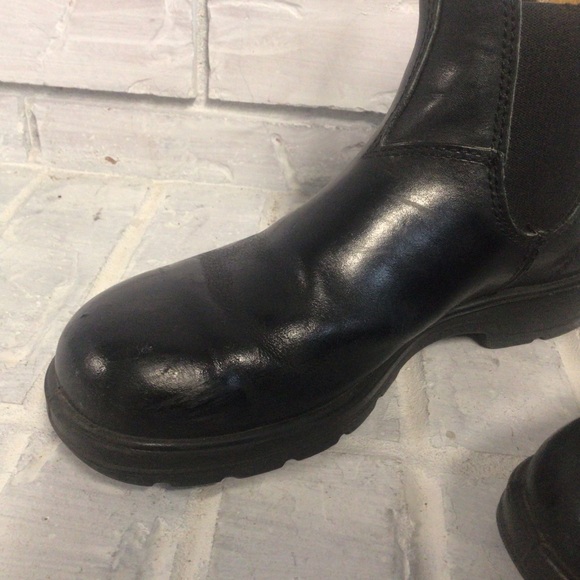 BLUNDSTONE BLACK BOOTS - GREAT CONDITION INSIDE AND OUT - AUS 5/US 8.5 - Picture 6 of 15